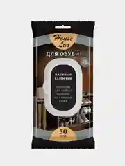 Влажные салфетки House Lux для обуви, 50 штук