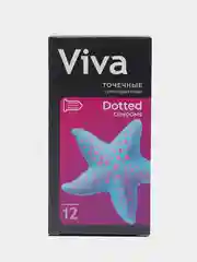 Презервативы Viva точечные, 12 штук