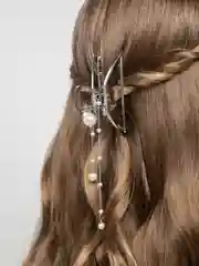 Серебряный крабик металлический