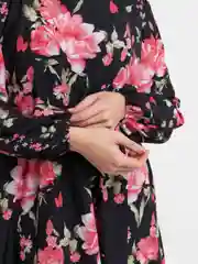 Черный платье женское повседневное