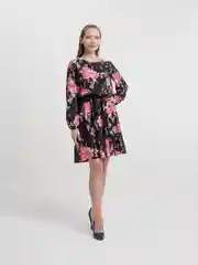 Черный платье женское повседневное