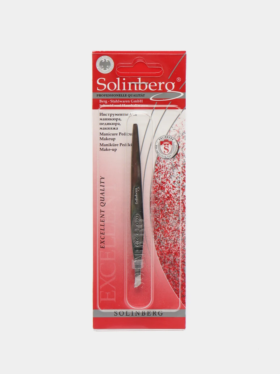 Пинцет для бровей Solinberg G661з, ручная заточка