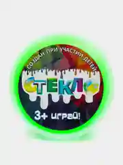 Салатовый слайм-мини "Стекло"