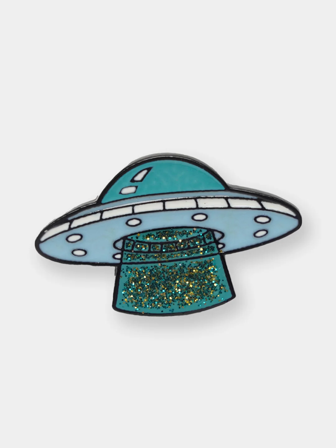 Ледяной пин металлический на булавке космос "Aliens", значок на одежду