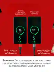 Кабель Micro USB, Type-C, Lightning - Iphone (быстрая зарядка андроид) тканевый нейлоновый
