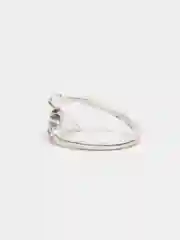 Серебряный кольцо/крылья/безразмерное