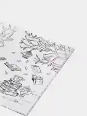Голубой раскраски-антистресс