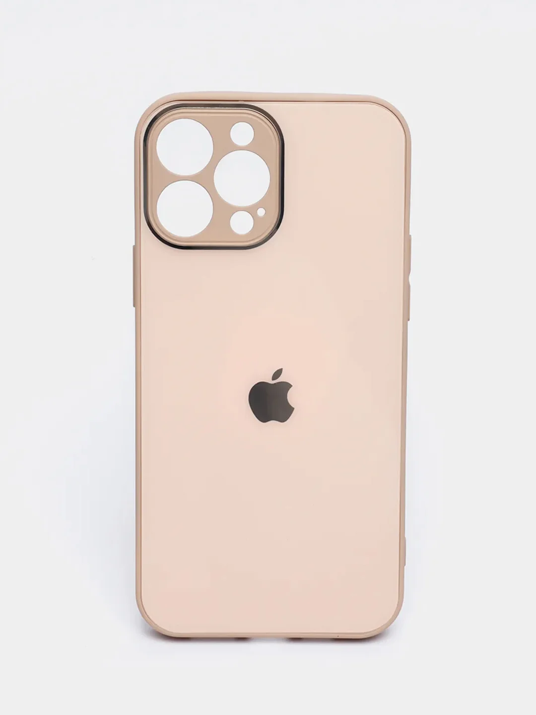 Светло-жёлтый чехол для Iphone 11, 11 Pro Max, 12, 12 Pro, 12 Pro Max, 13, 13 Pro, 13 Pro Max