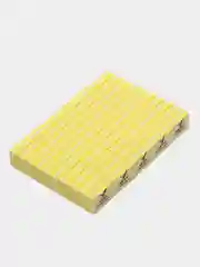 Горчичный баф мини для ногтей 100/180 грит, 5 штук, 50 штук
