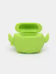 Зеленый чехол для наушников AirPods "Лило и Стич", "Корпорация монстров"