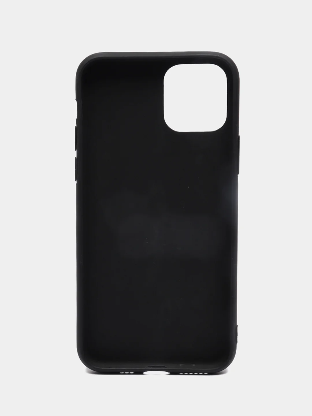 Черный чехол силиконовый для iPhone 11, 11 Pro, 11 Pro Max, 12 Pro, 12 Pro Max
