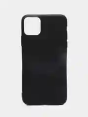 Черный чехол силиконовый для iPhone 11, 11 Pro, 11 Pro Max, 12 Pro, 12 Pro Max
