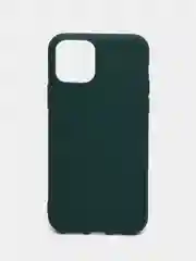 Тёмно-зелёный чехол силиконовый для iPhone 11, 11 Pro, 11 Pro Max, 12 Pro, 12 Pro Max