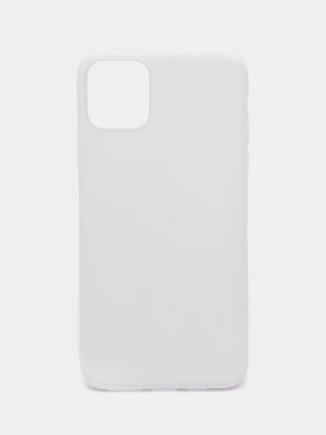 Белый чехол силиконовый для iPhone 11, 11 Pro, 11 Pro Max, 12 Pro, 12 Pro Max