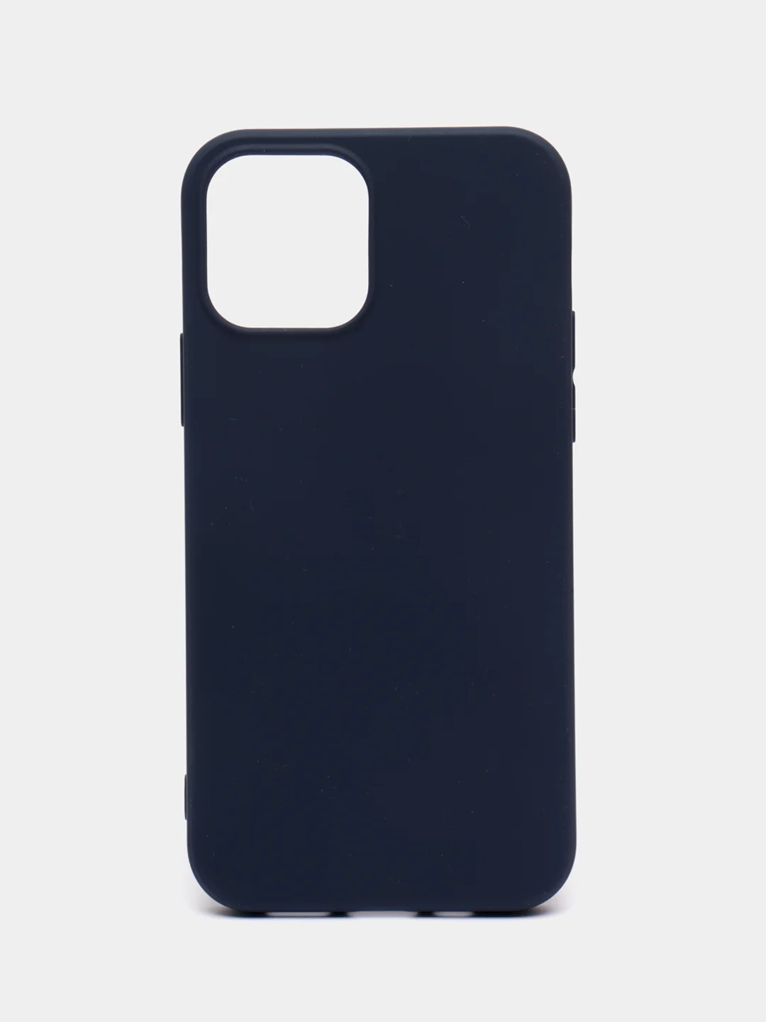 Темно-синий чехол силиконовый для iPhone 11, 11 Pro, 11 Pro Max, 12 Pro, 12 Pro Max