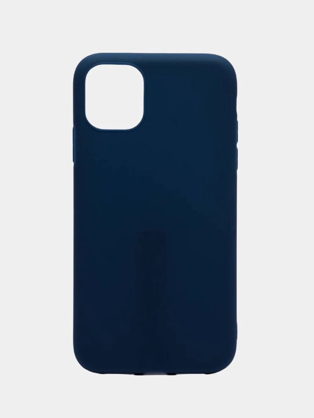 Темно-синий чехол силиконовый для iPhone 11, 11 Pro, 11 Pro Max, 12 Pro, 12 Pro Max