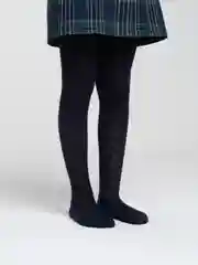 Синий детские колготки