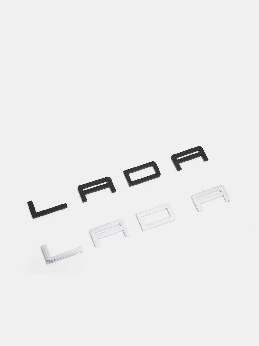 Эмблема Lada на багажник в стиле Porsche