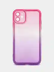 Розовый чехол для iPhone X XS XR 11 12 13 Pro Max mini 7 8 Plus айфон про макс градиентный