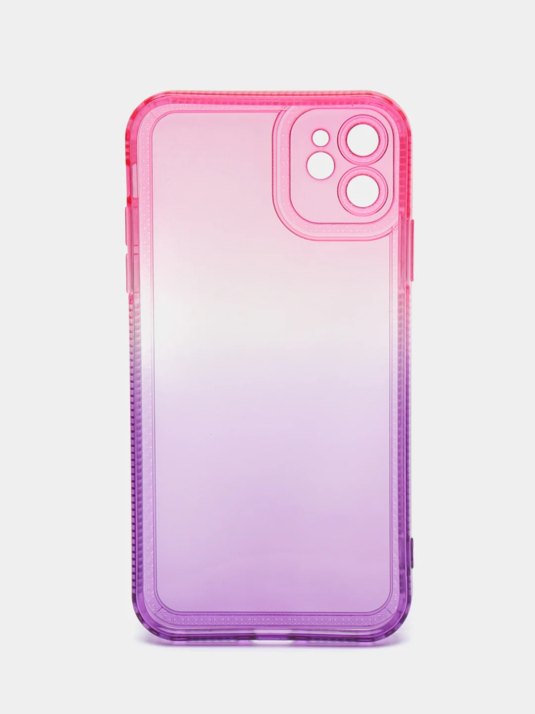Розовый чехол для iPhone X XS XR 11 12 13 Pro Max mini 7 8 Plus айфон про макс градиентный