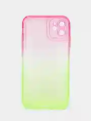Салатовый чехол для iPhone X XS XR 11 12 13 Pro Max mini 7 8 Plus айфон про макс градиентный