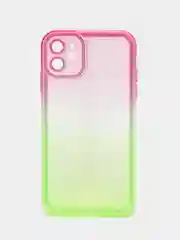 Салатовый чехол для iPhone X XS XR 11 12 13 Pro Max mini 7 8 Plus айфон про макс градиентный