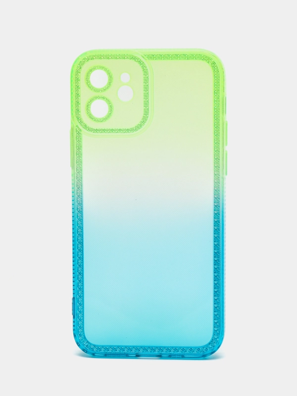 Чехол для iPhone X XS XR 11 12 13 Pro Max mini 7 8 Plus айфон про макс градиентный