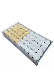 Мятный бутоны мыльных роз, 50 штук