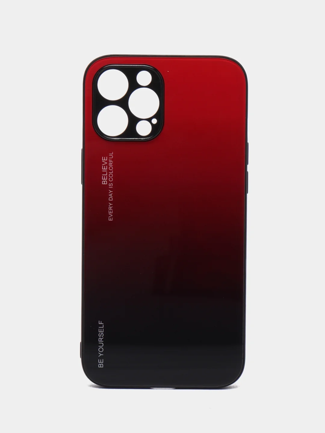 Бордовый градиентный чехол для iPhone 11, 11 Pro, 11 Pro Max, 12, 12 Pro, 12 Pro Max, 12 Mini, 13