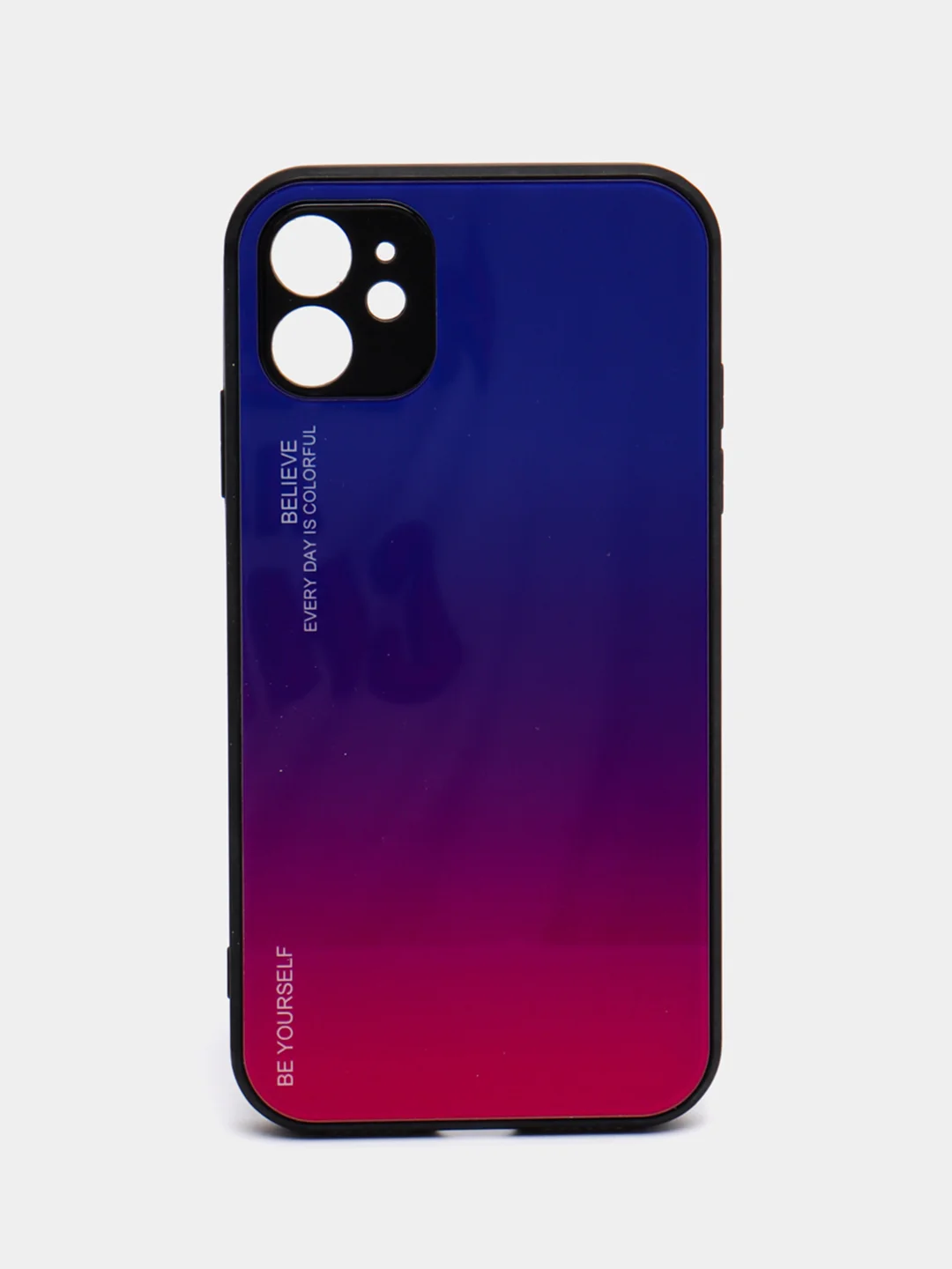 Аметистовый градиентный чехол для iPhone 11, 11 Pro, 11 Pro Max, 12, 12 Pro, 12 Pro Max, 12 Mini, 13