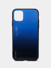 Темно-синий градиентный чехол для iPhone 11, 11 Pro, 11 Pro Max, 12, 12 Pro, 12 Pro Max, 12 Mini, 13