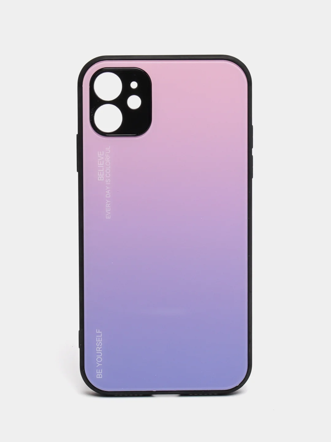 Сиреневый градиентный чехол для iPhone 11, 11 Pro, 11 Pro Max, 12, 12 Pro, 12 Pro Max, 12 Mini, 13