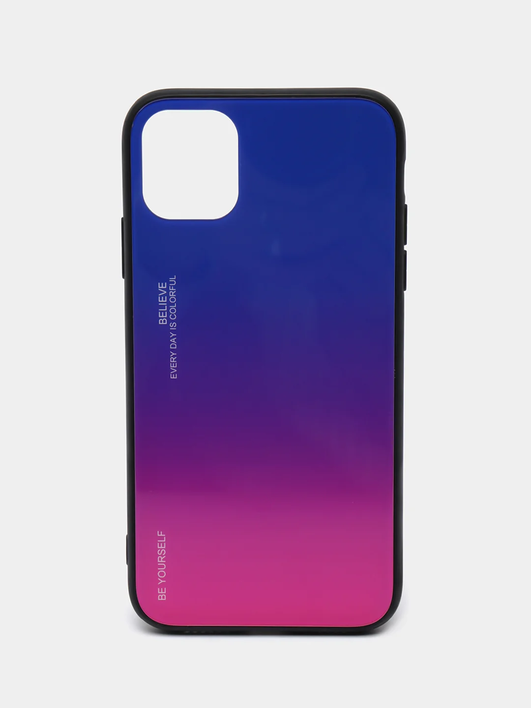 Фуксия градиентный чехол для iPhone 11, 11 Pro, 11 Pro Max, 12, 12 Pro, 12 Pro Max, 12 Mini, 13