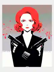 Картина по номерам на холсте с подрамником "Рыжая девушка", 50 х 40 см