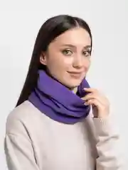 Фиолетовый снуд Toprock, унисекс, флисовый, 20 расцветок