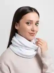 Белый снуд Toprock, унисекс, флисовый, 20 расцветок
