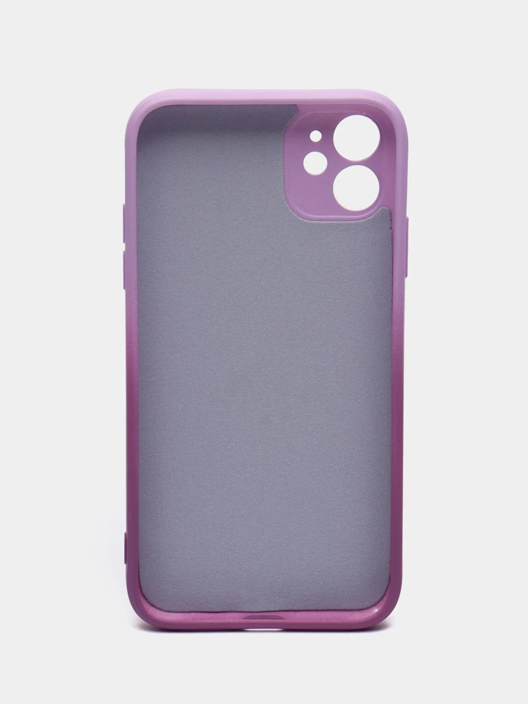 Тёмно-розовый чехол градиентный для iPhone XR 11 12 13 Pro Max mini силиконовый айфон про макс