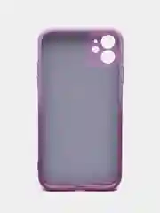 Тёмно-розовый чехол градиентный для iPhone XR 11 12 13 Pro Max mini силиконовый айфон про макс