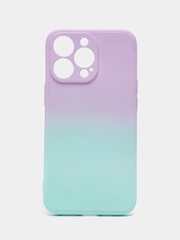 Чехол градиентный для iPhone XR 11 12 13 Pro Max mini силиконовый айфон про макс