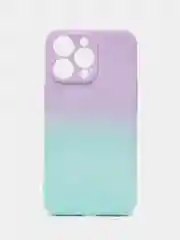 Бирюзовый чехол градиентный для iPhone XR 11 12 13 Pro Max mini силиконовый айфон про макс