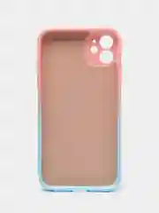 Светло-синий чехол градиентный для iPhone XR 11 12 13 Pro Max mini силиконовый айфон про макс
