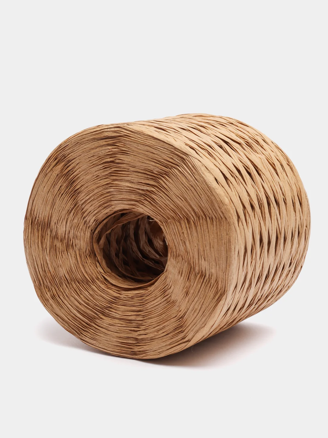 Бежевый raffia T целлюлоза, 200 гр, 200 м