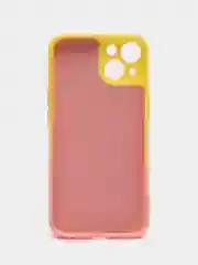 Желтый чехол для iPhone 11 / 12 / 13 Pro Max силиконовый айфон про макс