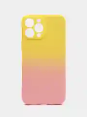 Желтый чехол для iPhone 11 / 12 / 13 Pro Max силиконовый айфон про макс