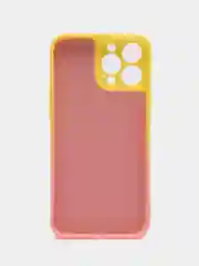 Желтый чехол для iPhone 11 / 12 / 13 Pro Max силиконовый айфон про макс
