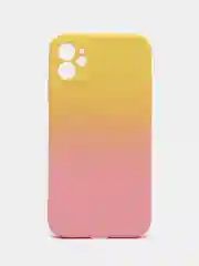 Желтый чехол для iPhone 11 / 12 / 13 Pro Max силиконовый айфон про макс