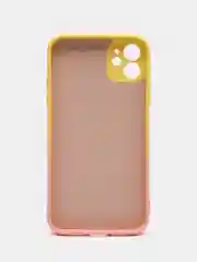 Желтый чехол для iPhone 11 / 12 / 13 Pro Max силиконовый айфон про макс