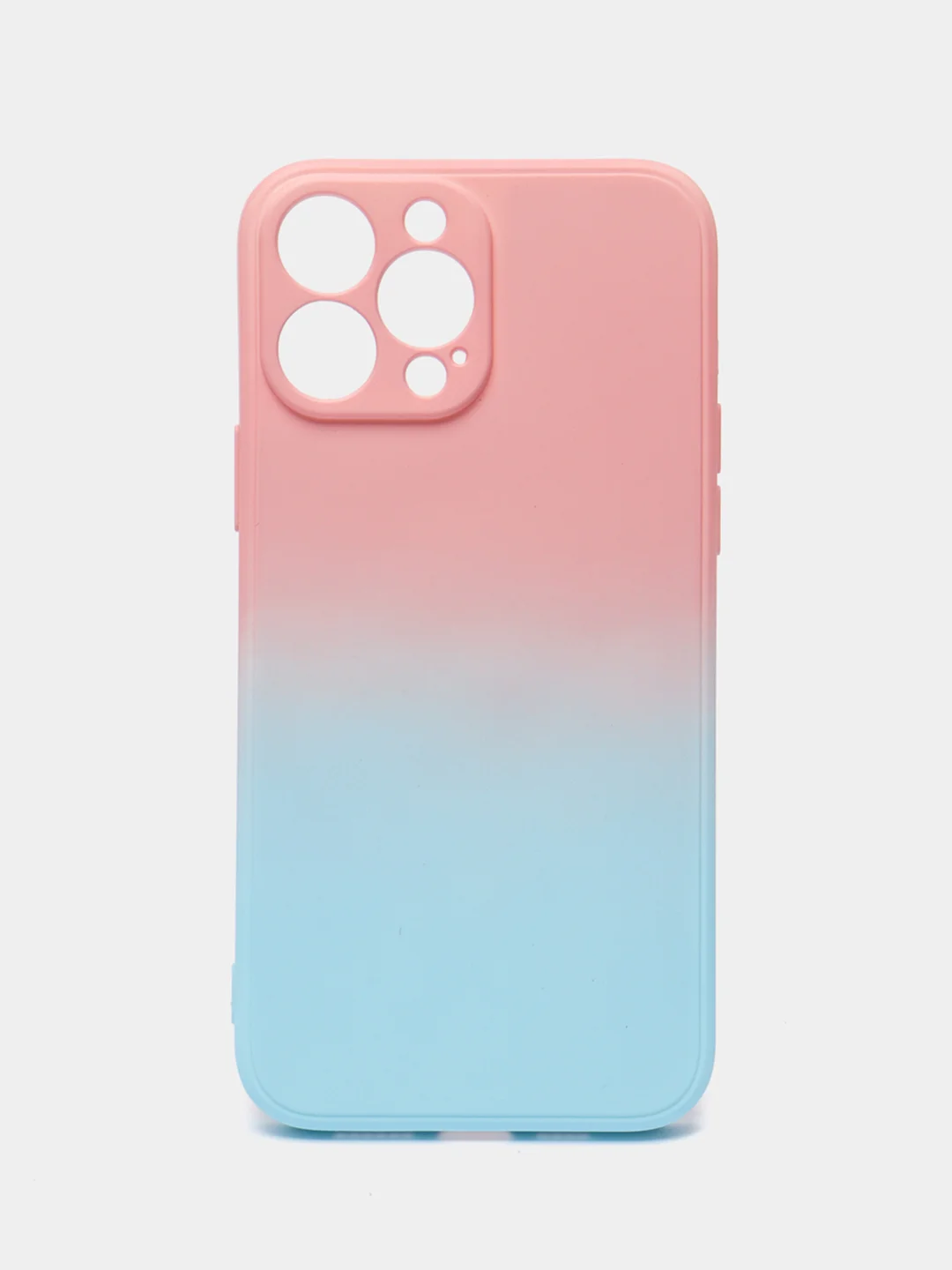 Розовый чехол для iPhone 11 / 12 / 13 Pro Max силиконовый айфон про макс