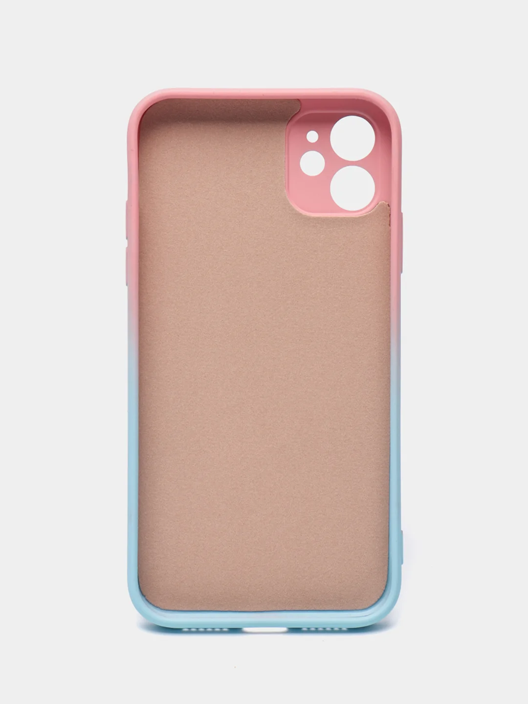 Розовый чехол для iPhone 11 / 12 / 13 Pro Max силиконовый айфон про макс