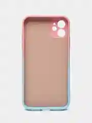 Розовый чехол для iPhone 11 / 12 / 13 Pro Max силиконовый айфон про макс